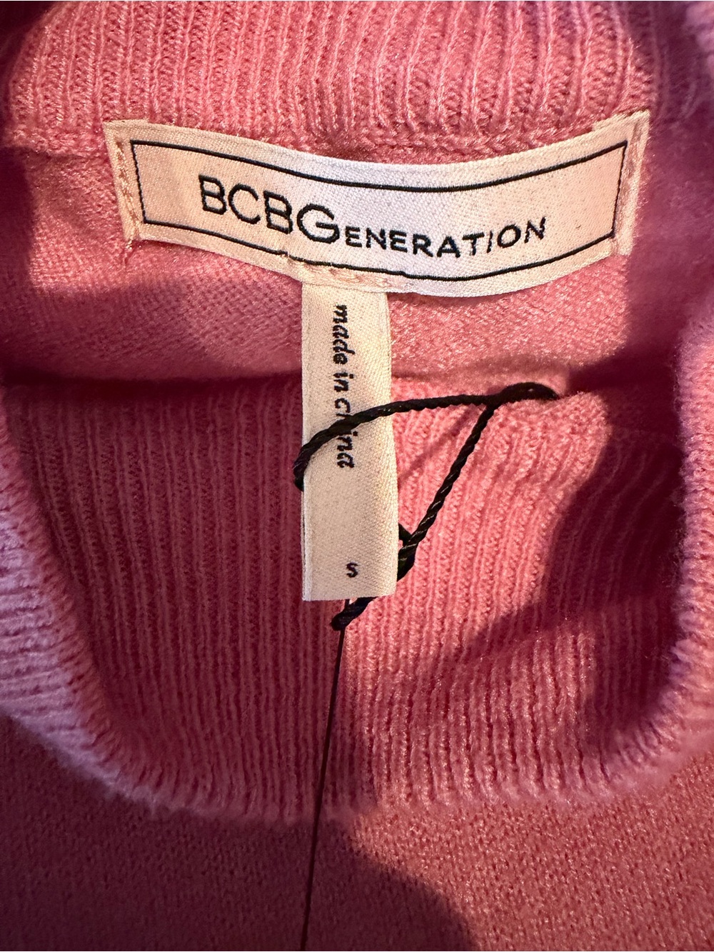 BCBGeneration Tie-Back Sweater Top - Picture 4 of 5